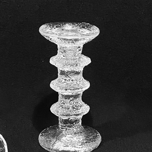 Festivo By IITTALA Set of 2 Single Light 3 Rings Candle Holders Timo Sarpenera. - Picture 9 of 12